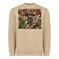 Mushroom western rodeo Heavyweight Sweatshirt - AdoDesignShop