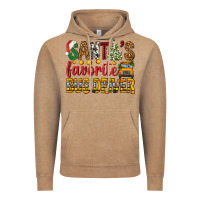 Santa's Favorite Bus Driver Vintage Hoodie | Teevron