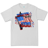 Dove Grey one nation under god Premium Tee - CowGirlArtShop