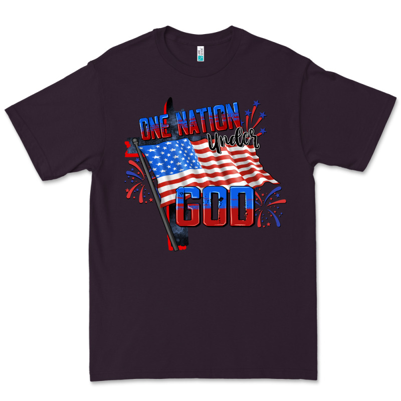 One Nation Under God Premium Tee by CowGirlArtShop | Teevron