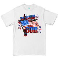 White one nation under god Premium Tee - CowGirlArtShop