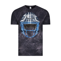 Cloud Black football helmet fa element 1 Vintage Tee - FaDigitalArtStudio