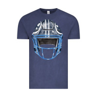 Vintage Denim football helmet fa element 1 Vintage Tee - FaDigitalArtStudio