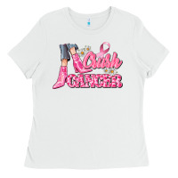 White crush cancer Ladies Tee - CowGirlArtShop