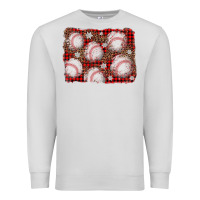 Dove Grey baseball christmas background Premium Sweatshirt - AdoDesignShop