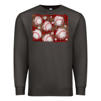 Smoke baseball christmas background Premium Sweatshirt - AdoDesignShop