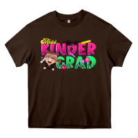 Chocolate Brown miss kinder grad Heavy Core Tee - RanaPortraitStore