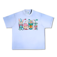 Grape Ice Easter bunnies coffee cups Urban Heavy Tee - OliviaCreatesArt
