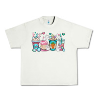 Pistachio Easter bunnies coffee cups Urban Heavy Tee - OliviaCreatesArt
