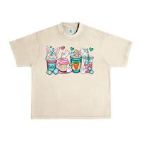 Sandshell Easter bunnies coffee cups Urban Heavy Tee - OliviaCreatesArt