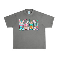 Tornado Easter bunnies coffee cups Urban Heavy Tee - OliviaCreatesArt