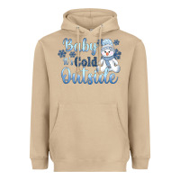 Mushroom baby it's cold outside Heavyweight Hoodie - AdoDesignShop