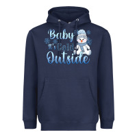 Baby It's Cold Outside Heavyweight Hoodie | Teevron