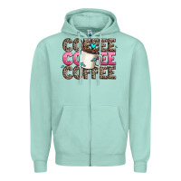 Seafoam coffee coffee coffee Zipper Hoodie - AdoDesignShop