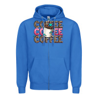 True Royal coffee coffee coffee Zipper Hoodie - AdoDesignShop