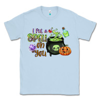 Dusty Blue i put a spell on you Classic Tee - CowGirlArtShop
