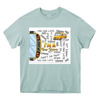 Arona i'm a bus driver school bus Heavy Core Tee - TumblerDesignByShophia