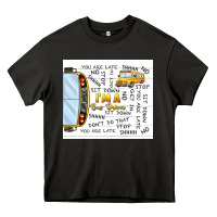 I'm A Bus Driver School Bus Heavy Core Tee | Teevron