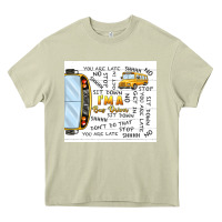 Mossy i'm a bus driver school bus Heavy Core Tee - TumblerDesignByShophia