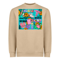 Mushroom western nurse Heavyweight Sweatshirt - AdoDesignShop