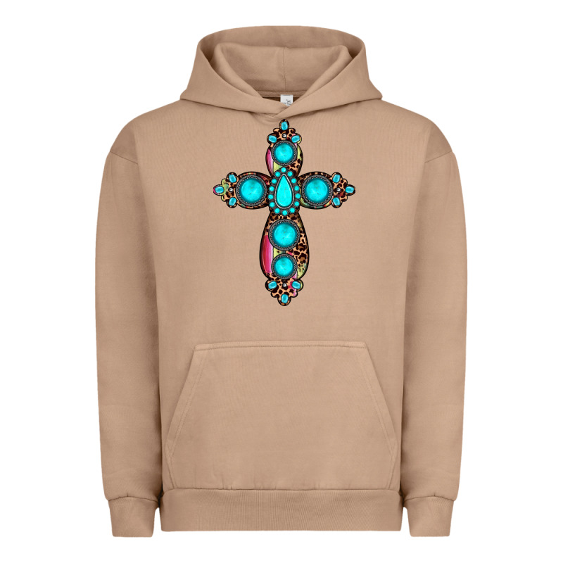 Gemstone Cross Urban Hoodie by JahusDesignShop | Teevron