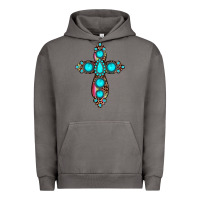 Pigment Tornado gemstone cross Urban Hoodie - JahusDesignShop