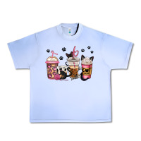 Grape Ice cat mom coffee Urban Heavy Tee - Jasminsmagicworld