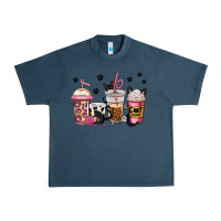 Midnight Navy cat mom coffee Urban Heavy Tee - Jasminsmagicworld