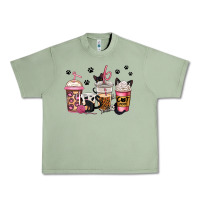 Oil Green cat mom coffee Urban Heavy Tee - Jasminsmagicworld