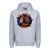 Heather Grey bad witch vibes Premium Hoodie - SublimationCraftShop