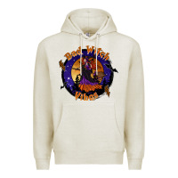 Oatmeal Heather bad witch vibes Premium Hoodie - SublimationCraftShop
