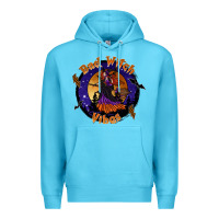 Ocean Blue bad witch vibes Premium Hoodie - SublimationCraftShop