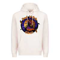 Pale Pink bad witch vibes Premium Hoodie - SublimationCraftShop