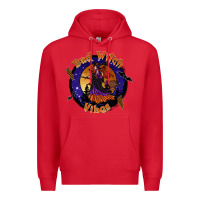Red bad witch vibes Premium Hoodie - SublimationCraftShop