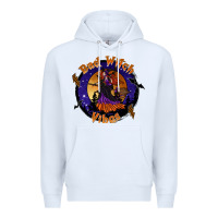 White bad witch vibes Premium Hoodie - SublimationCraftShop