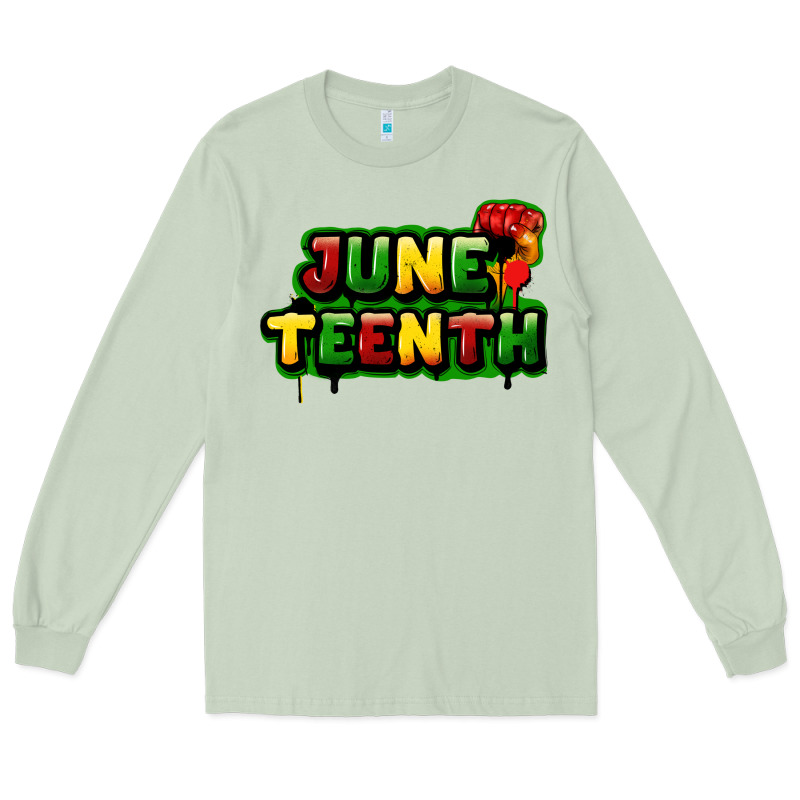 Juneteenth Long Sleeve Tee by FaDigitalArtStudio | Teevron