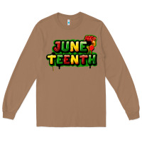 Toasted Coconut juneteenth Long Sleeve Tee - FaDigitalArtStudio