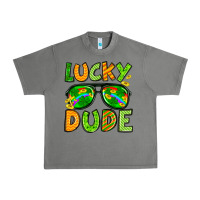 Tornado St. Patrick's Lucky dude Urban Heavy Tee - OliviaCreatesArt