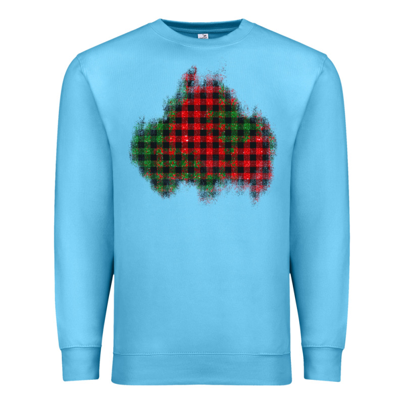 Christmas Glitter Patch Premium Sweatshirt by AdoDesignShop | Teevron