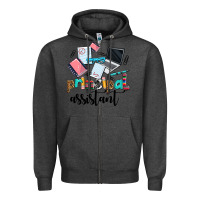 Charcoal Heather principal assistant Zipper Hoodie - AdoDesignShop
