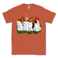 Copper ghost horses halloween Classic Tee - CowGirlArtShop