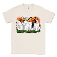 Natural ghost horses halloween Classic Tee - CowGirlArtShop
