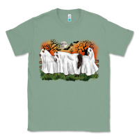 Sage ghost horses halloween Classic Tee - CowGirlArtShop