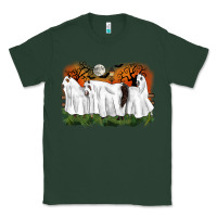 Sports Green ghost horses halloween Classic Tee - CowGirlArtShop