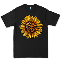 Black sunflower leopard Premium Tee - Jasminsmagicworld