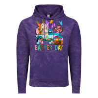 Cloud Purple Easter Day With Truck Vintage Hoodie - BundleAndBundleShop