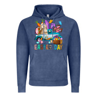Vintage Denim Easter Day With Truck Vintage Hoodie - BundleAndBundleShop