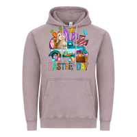 Vintage Zinc Easter Day With Truck Vintage Hoodie - BundleAndBundleShop