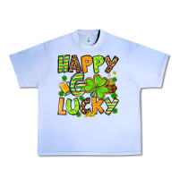 Grape Ice St. Patrick's Happy go lucky Urban Heavy Tee - OliviaCreatesArt