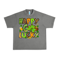 Tornado St. Patrick's Happy go lucky Urban Heavy Tee - OliviaCreatesArt